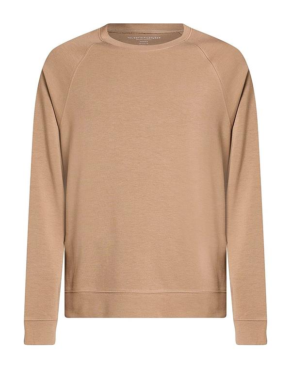 マジェスティック メンズ アウター パーカー・スウェット MAJESTIC FILATURES Light Brown ブラウン｜ReVida 店