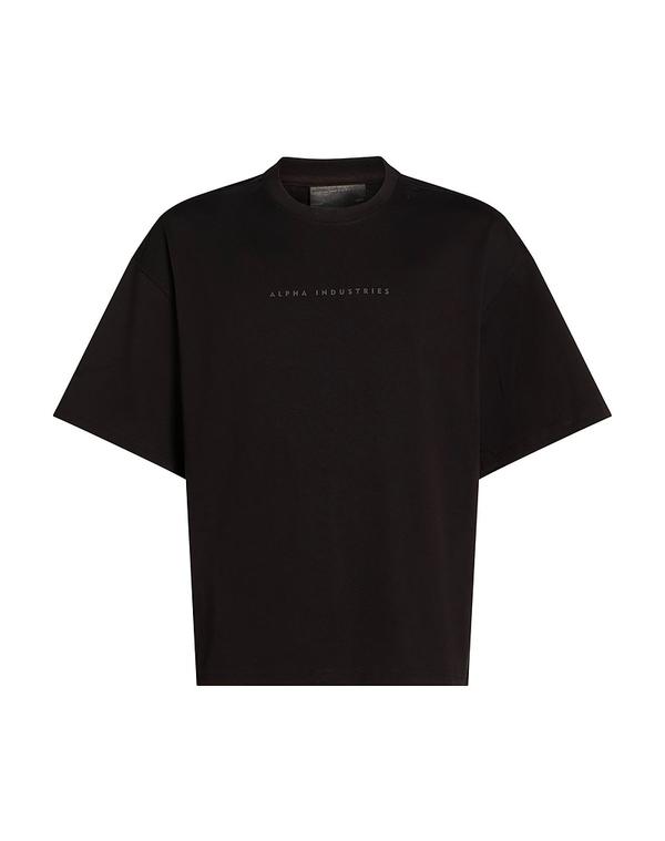 アルファインダストリーズ メンズ トップス Tシャツ ALPHA INDUSTRIES Black ブラック｜ReVida 店