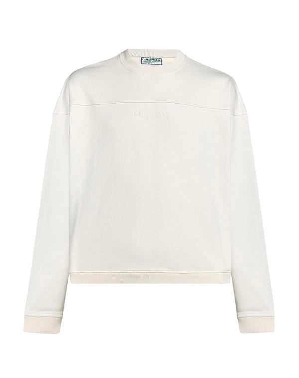 ゲス メンズ アウター パーカー・スウェット GUESS Off White オフホワイト｜ReVida 店