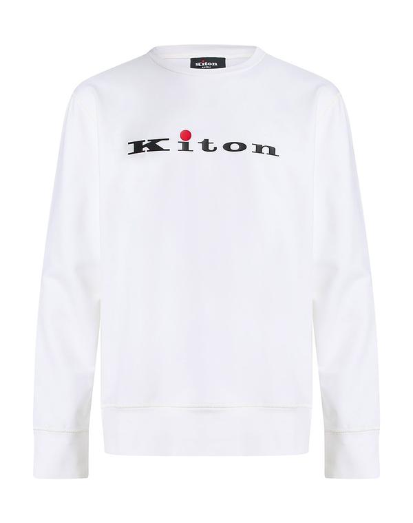 キートン メンズ アウター パーカー・スウェット KITON White ホワイト｜ReVida 店