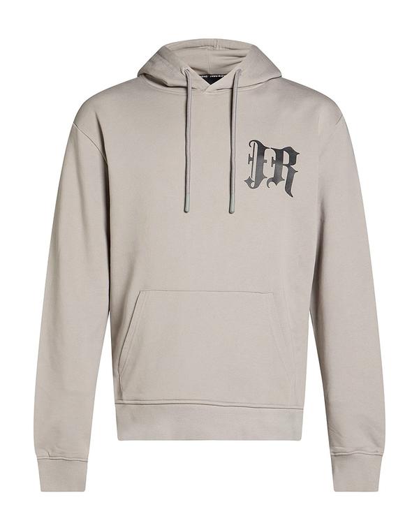 ジョン リッチモンド メンズ アウター パーカー・スウェット JOHN RICHMOND Gray グレー｜ReVida 店