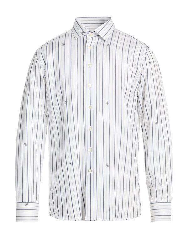 エトロ メンズ トップス シャツ ETRO White ホワイト｜ReVida 店