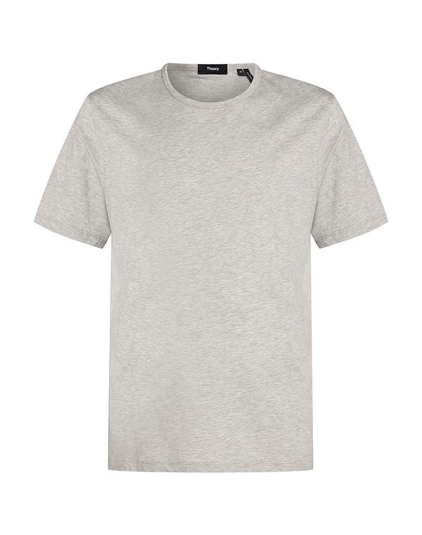セオリー メンズ トップス Tシャツ THEORY T Light Gray グレー｜ReVida 店