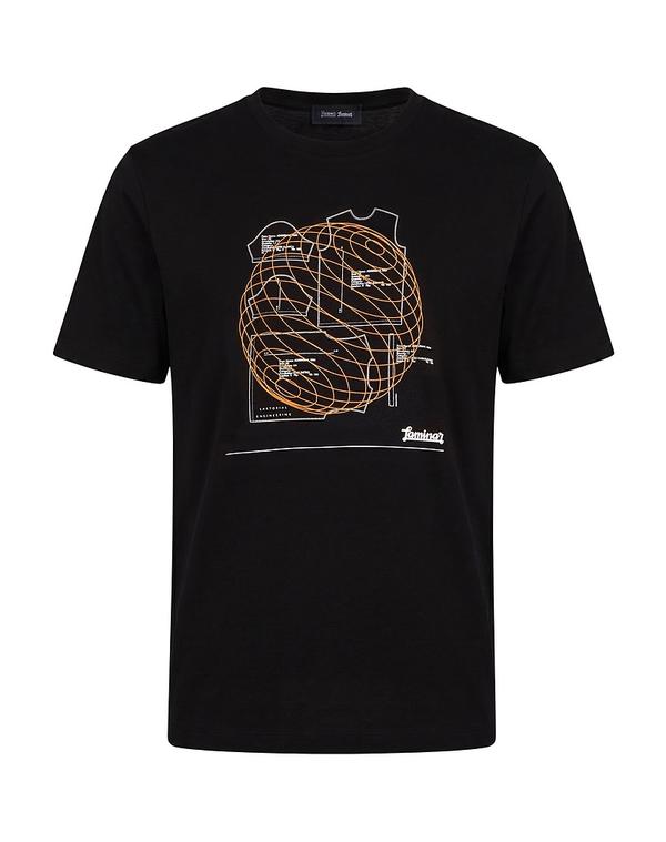 ヘルノ メンズ トップス Tシャツ HERNO Black ブラック｜ReVida 店