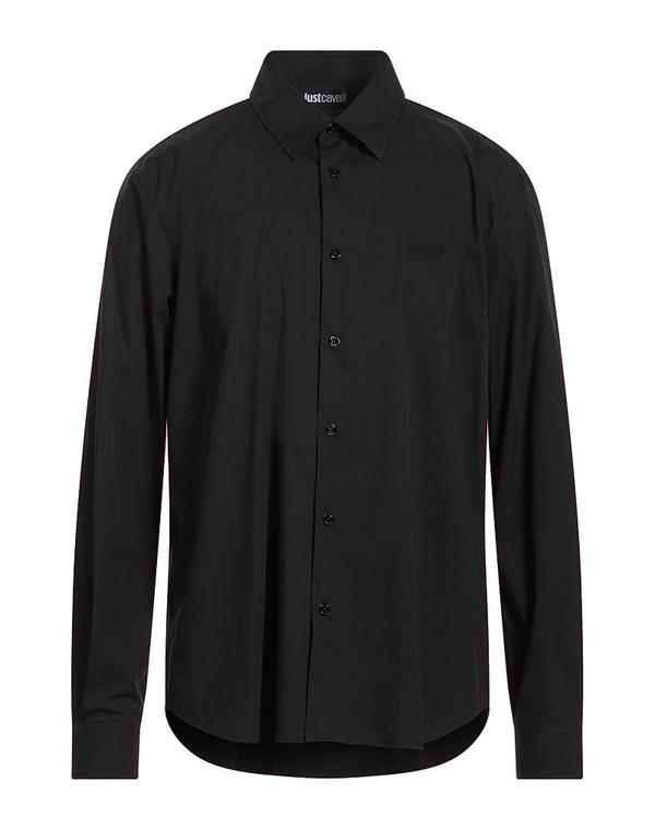 ジャストカバリ メンズ トップス シャツ JUST CAVALLI Black ブラック｜ReVida 店