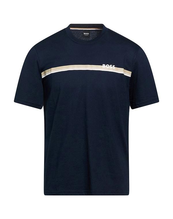 ボス メンズ トップス Tシャツ BOSS Navy ネイビー｜ReVida 店