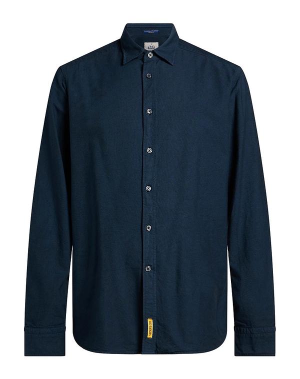 ビーディーバギーズ メンズ トップス シャツ B.D.BAGGIES Midnight Blue ブルー|ReVida 店