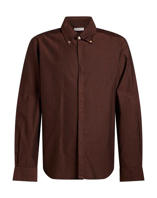 ダニエル フィエゾリ メンズ トップス シャツ DANIELE FIESOLI Chocolate Brown ブラウン|ReVida 店