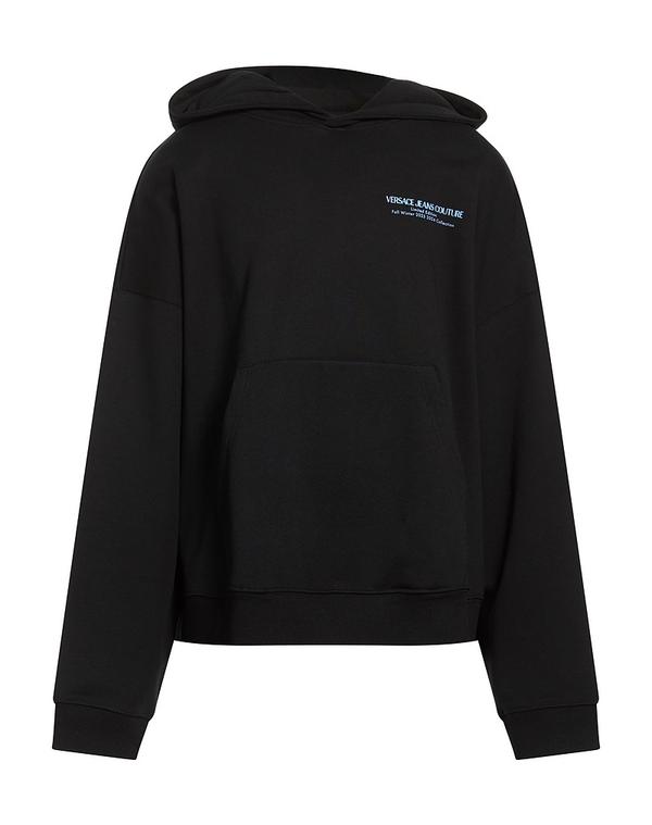 ヴェルサーチ メンズ アウター パーカー・スウェット VERSACE JEANS COUTURE Black ブラック｜ReVida 店