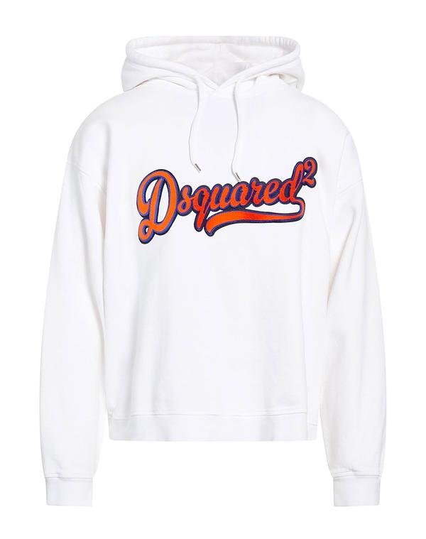 ディースクエアード メンズ アウター パーカー・スウェット DSQUARED2 White ホワイト｜ReVida 店