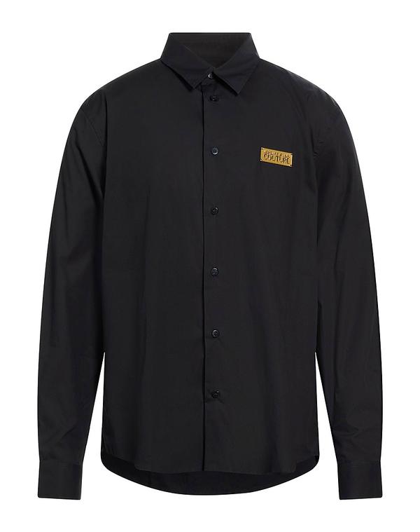 ヴェルサーチ メンズ トップス シャツ VERSACE JEANS COUTURE Black ブラック｜ReVida 店
