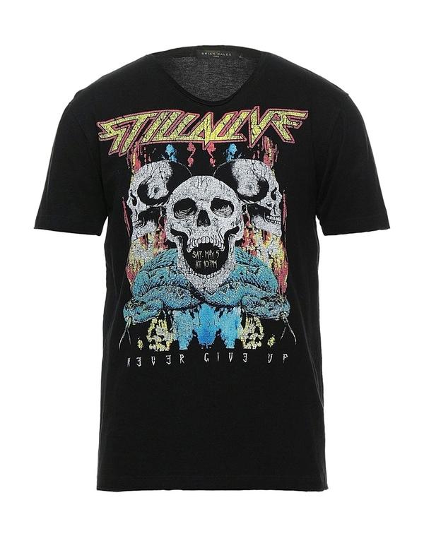 ブライアン・デールズ メンズ トップス Tシャツ BRIAN DALES Black ブラック｜ReVida 店
