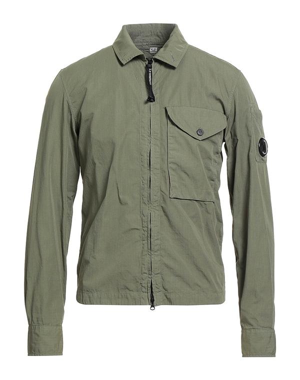 シーピーカンパニー メンズ トップス シャツ C.P. COMPANY 無地シャツ Military Green グリーン