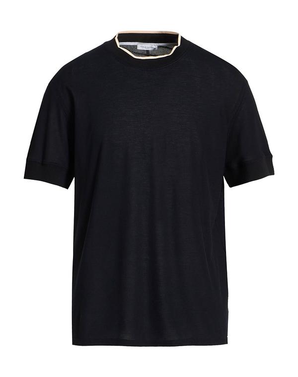 パウロペコラ メンズ トップス シャツ プルオーバー PAOLO PECORA Black ブラック｜ReVida 店