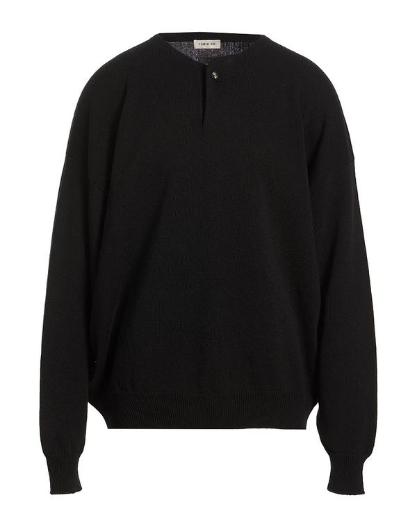 フィアオブゴッド メンズ トップス シャツ プルオーバー FEAR OF GOD Black ブラック|ReVida 店