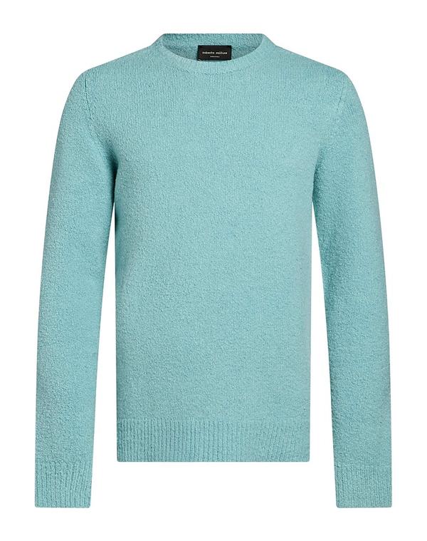 ロベルトコリーナ メンズ トップス シャツ プルオーバー ROBERTO COLLINA Light Green グリーン｜ReVida 店