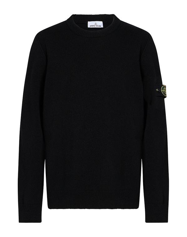 ストーンアイランド メンズ トップス シャツ プルオーバー STONE ISLAND Black ブラック|ReVida 店