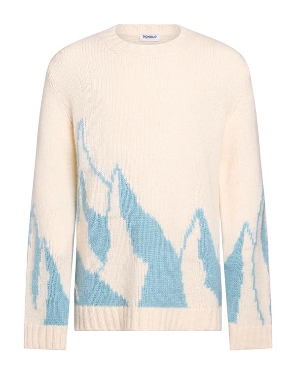 ドンダップ メンズ トップス シャツ プルオーバー DONDUP Ivory アイボリー｜ReVida 店