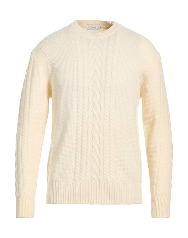 パウロペコラ メンズ トップス シャツ プルオーバー PAOLO PECORA Ivory アイボリー｜ReVida 店