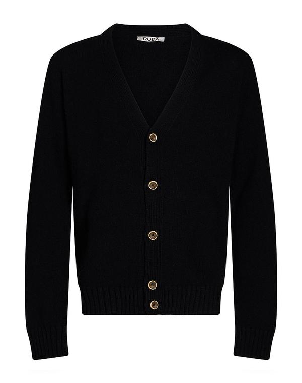 ロダ メンズ アウター カーディガン RODA Black ブラック|ReVida 店