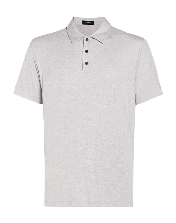 セオリー メンズ トップス ポロシャツ THEORY Light Gray グレー|ReVida 店