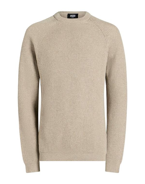 アルファス テューディオ メンズ トップス シャツ プルオーバー ALPHA STUDIO Taupe トープ|ReVida 店
