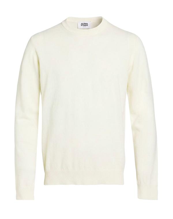 アルファス テューディオ メンズ トップス シャツ プルオーバー ALPHA STUDIOff White オフホワイト｜ReVida 店