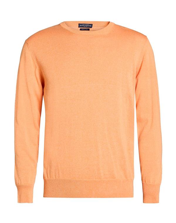 バランタイン メンズ トップス シャツ プルオーバー BALLANTYNE Mandarin Orange オレンジ|ReVida 店