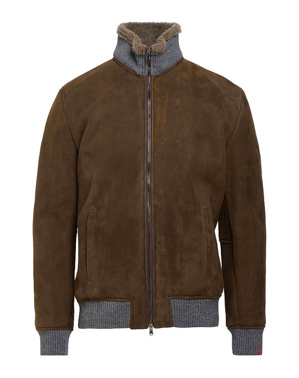 バルバナポリ メンズ アウター ジャケット・ブルゾン BARBA Napoli Chocolate Brown ブラウン｜ReVida 店 225,400円