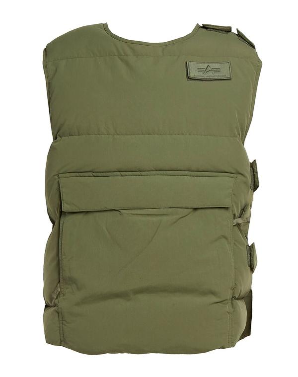 アルファインダストリーズ メンズ トップス ベスト ALPHA INDUSTRIES Military Green グリーン｜ReVida 店