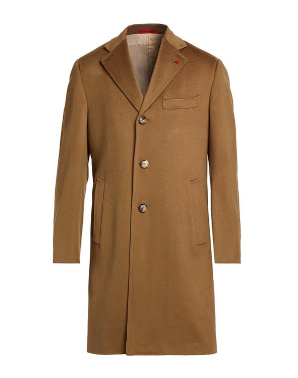 イザイア メンズ アウター コート ISAIA Camel キャメル｜ReVida 店