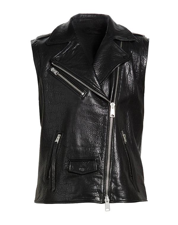 オールセインツ メンズ トップス ベスト ALLSAINTS Black ブラック|ReVida 店