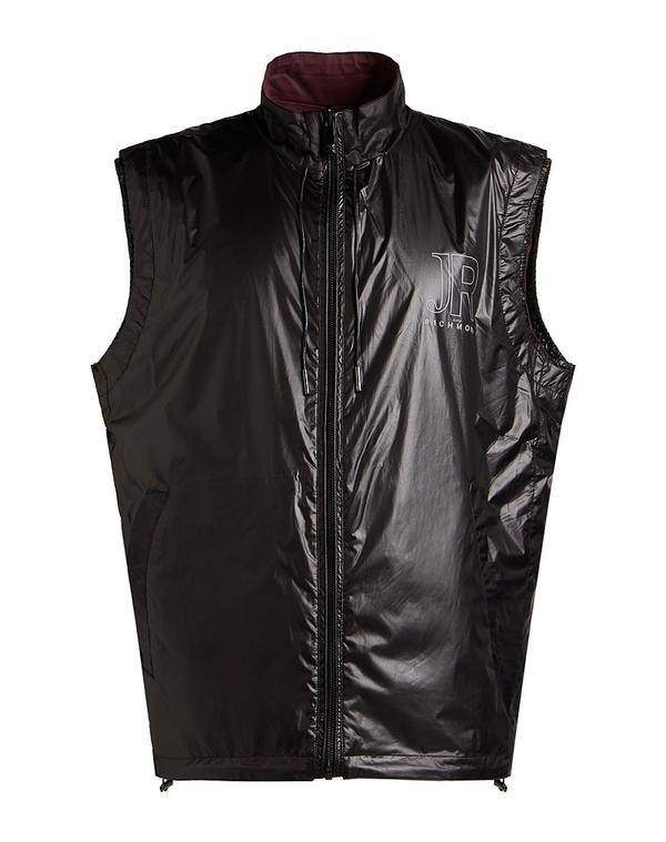 ジョン リッチモンド メンズ トップス ベスト JOHN RICHMOND Black ブラック｜ReVida 店