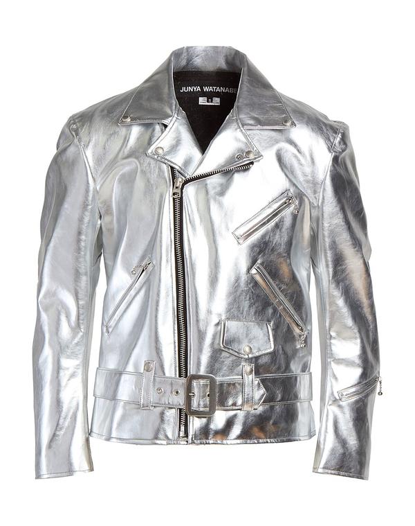 ジュンヤワタナベ メンズ アウター ジャケット・ブルゾン バイカージャケット JUNYA WATANABE Silver シルバー|ReVida 店