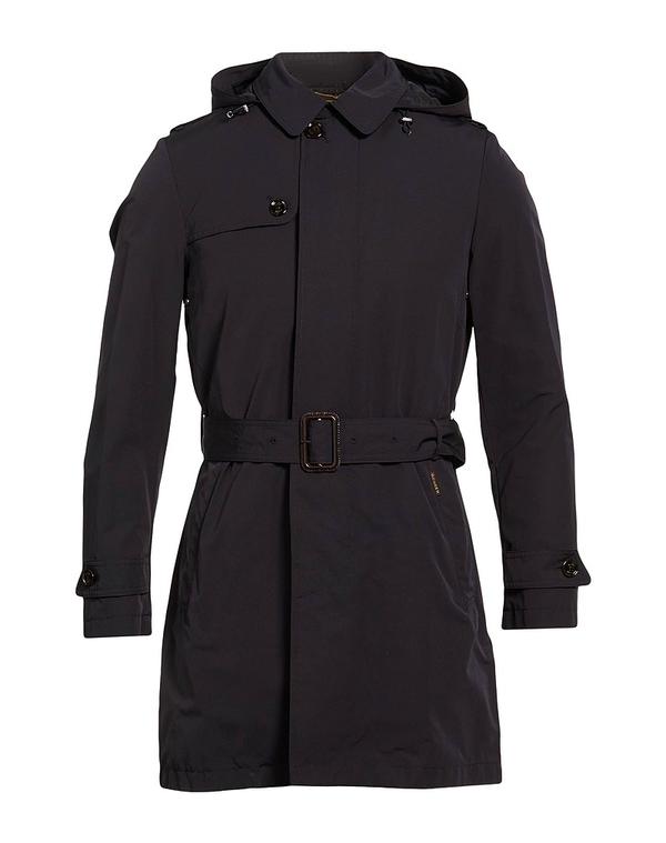 ムーレー メンズ アウター コート MOORER Midnight Blue ブルー｜ReVida 店