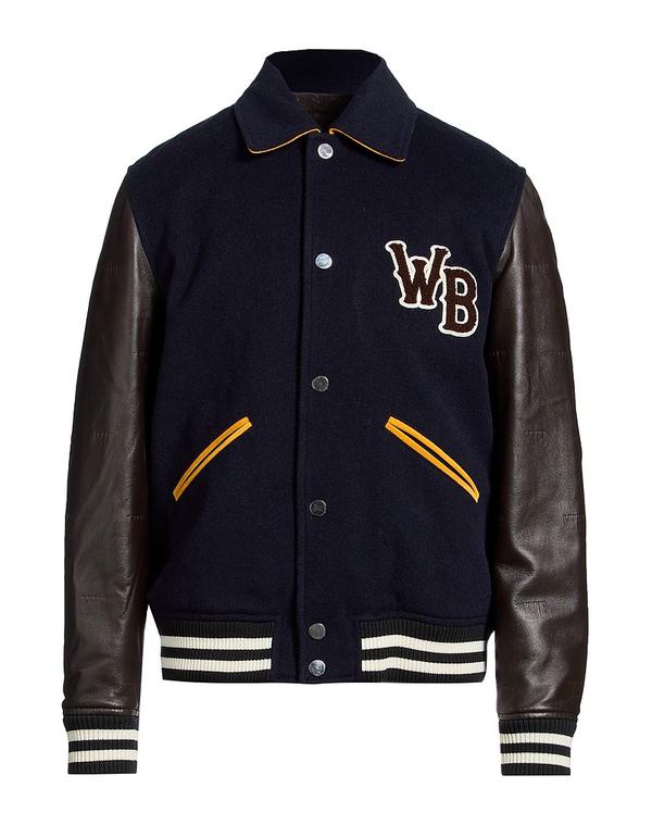 ウェールズ ボナー メンズ アウター ジャケット・ブルゾン ボンバージャケット WALES BONNER Midnight Blue ブルー｜ReVida 店