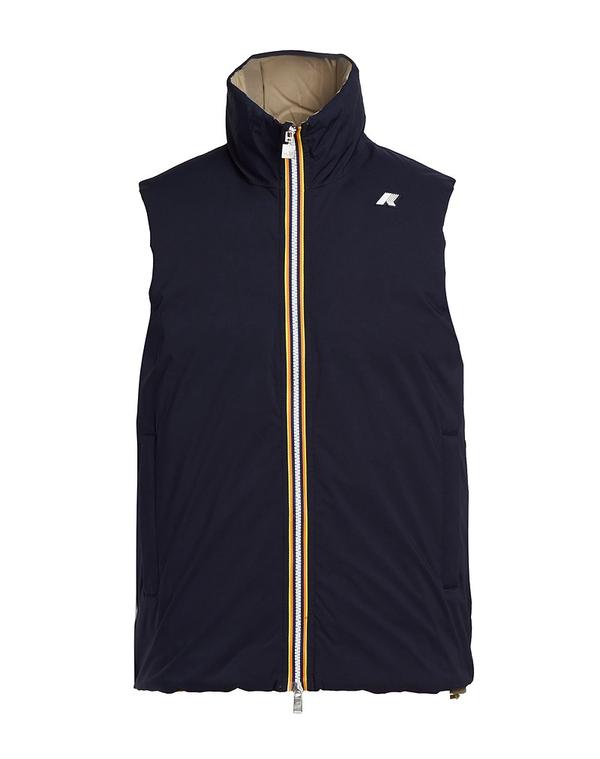 ケイウェイ メンズ トップス ベスト K-WAY Navy ネイビー|ReVida 店