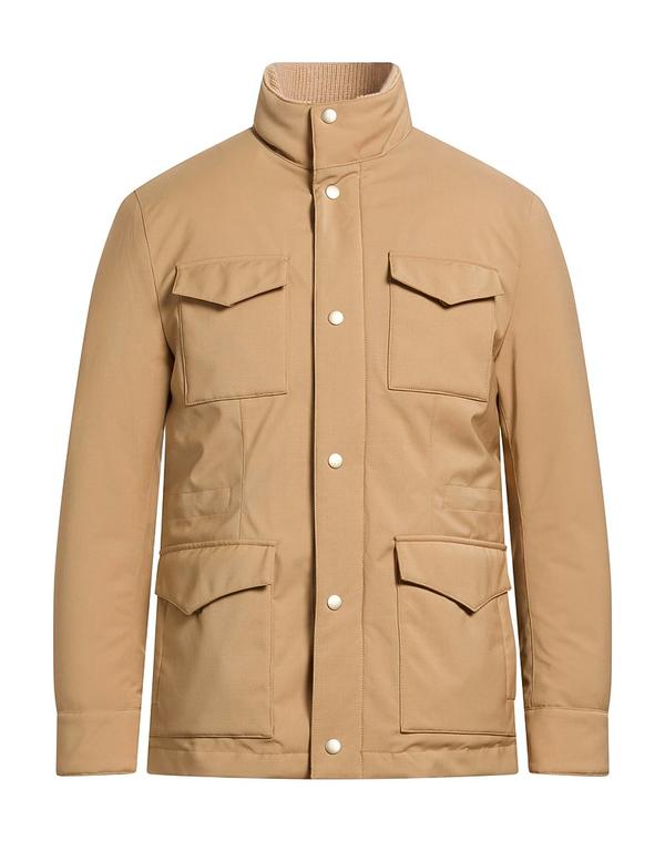 イレブンティ メンズ アウター ジャケット・ブルゾン パファージャケット ELEVENTY Light Brown ブラウン｜ReVida 店