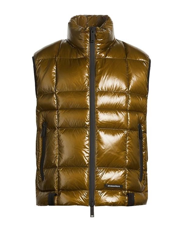 ディースクエアード メンズ トップス ベスト DSQUARED2 Gold ゴールド｜ReVida 店