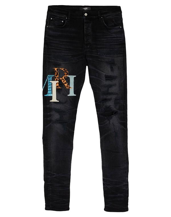 アミリ メンズ ボトムス デニムパンツ スキニー AMIRI Black ブラック|ReVida 店