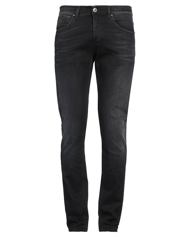 ドンダップ メンズ ボトムス デニムパンツ スキニー DONDUP Black ブラック|ReVida 店