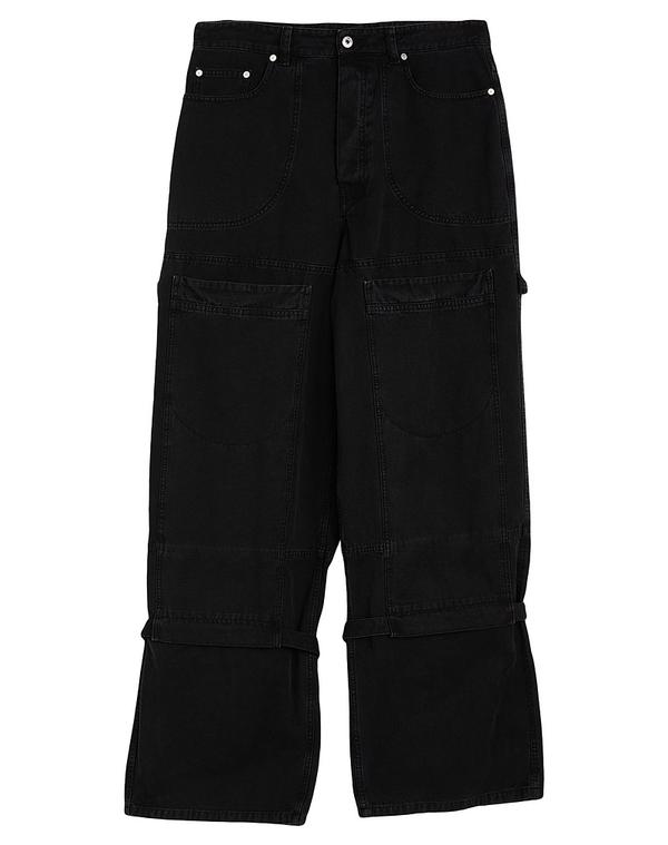 オフ-ホワイト メンズ ボトムス デニムパンツ ジーンズ OFF-WHITE Black ブラック｜ReVida 店