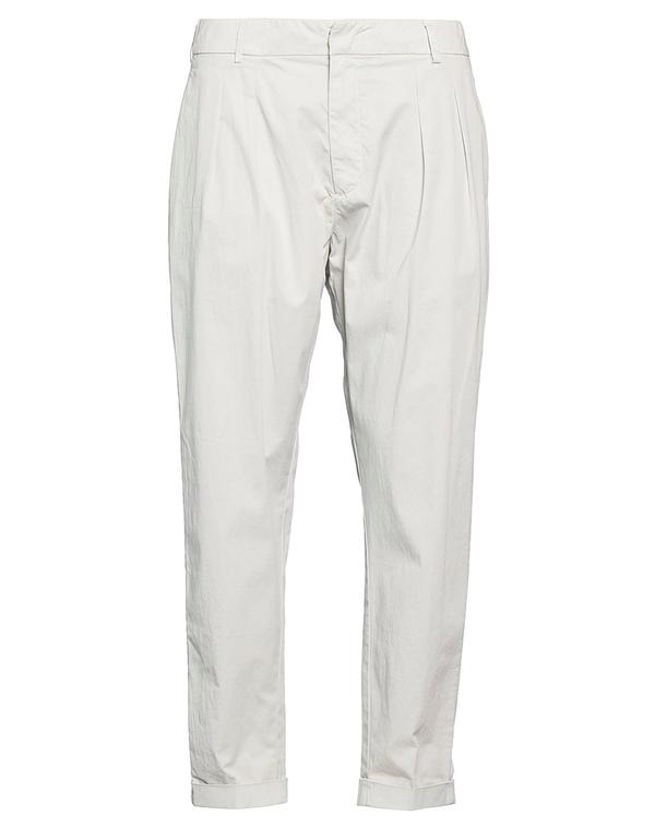 ドンダップ メンズ ボトムス カジュアルパンツ チノパンツ DONDUP Light Gray グレー|ReVida 店