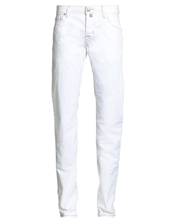ヤコブ コーエン メンズ ボトムス カジュアルパンツ JACOB COH Ё N White ホワイト|ReVida 店