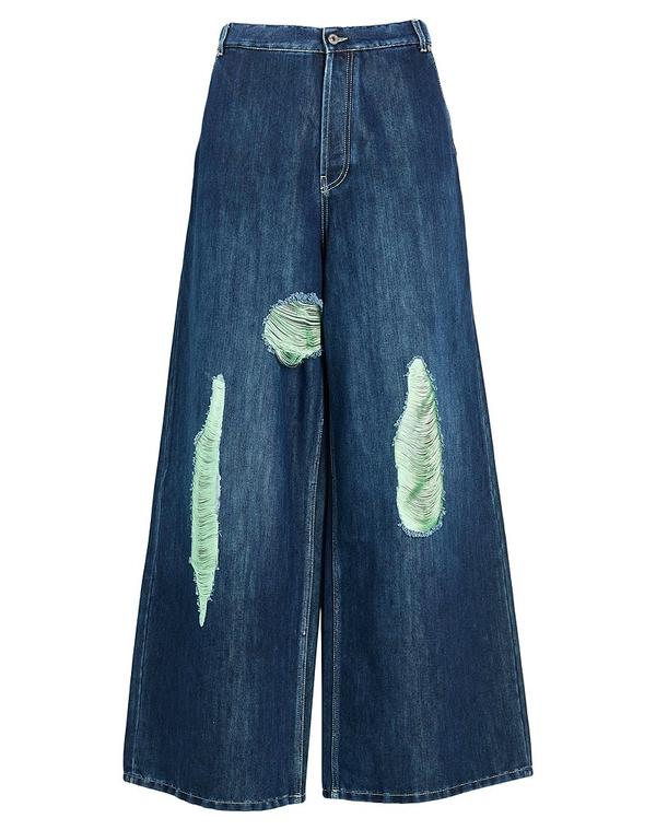 オフ-ホワイト メンズ ボトムス デニムパンツ ジーンズ OFF-WHITE Blue ブルー｜ReVida 店