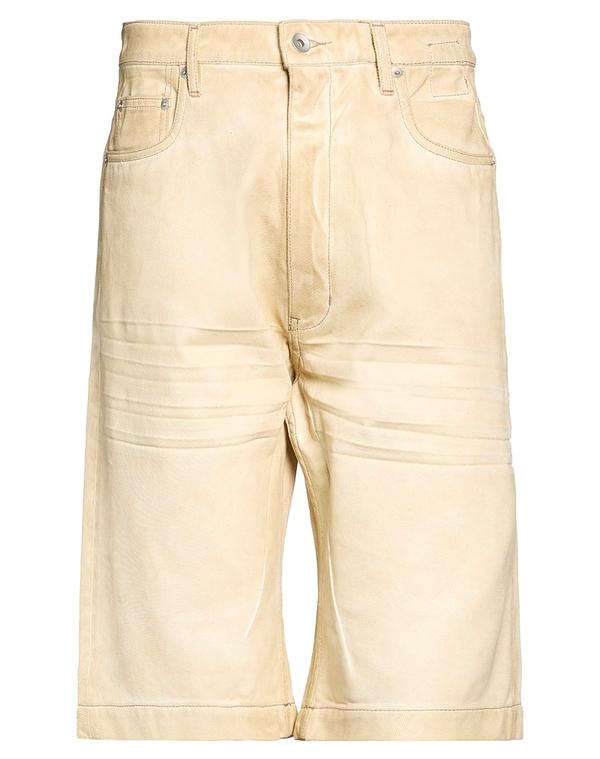 ダークシャドウ バイ リックオウエンス メンズ ボトムス ハーフパンツ・ショーツ デニムショートパンツ DRKSHDW by RICK OWENS Beige ベージュ｜ReVida 店
