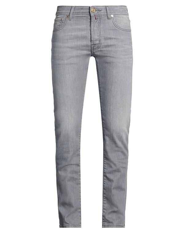 ヤコブ コーエン メンズ ボトムス デニムパンツ ストレートレッグ JACOB COH Ё N Gray グレー｜ReVida 店