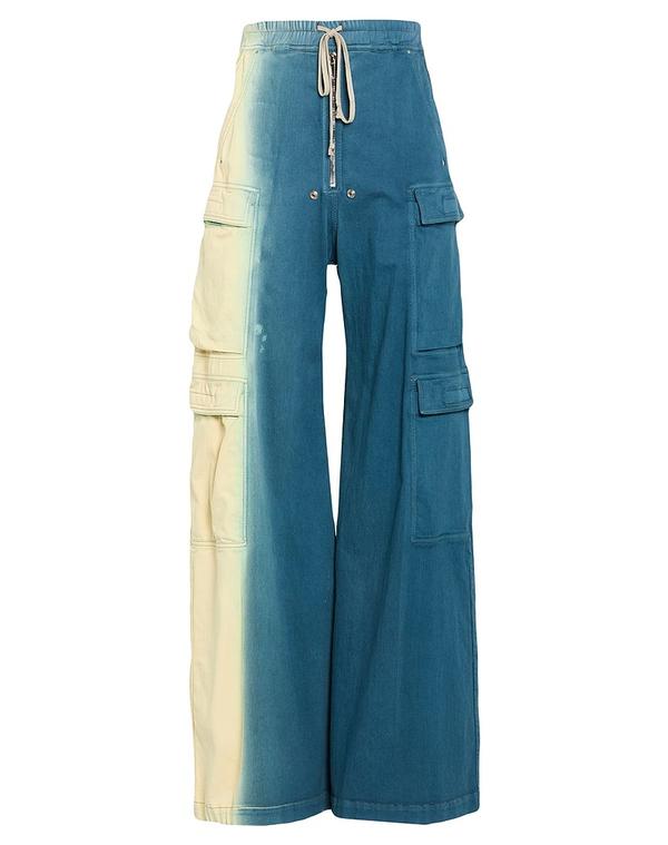 ダークシャドウ バイ リックオウエンス メンズ ボトムス デニムパンツ ジーンズ DRKSHDW by RICK OWENS Blue ブルー｜ReVida 店