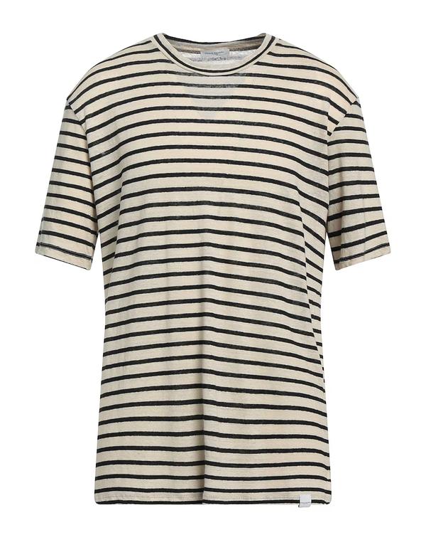 パウロペコラ メンズ トップス Tシャツ PAOLO PECORA Ｔシャツ Beige ベージュ