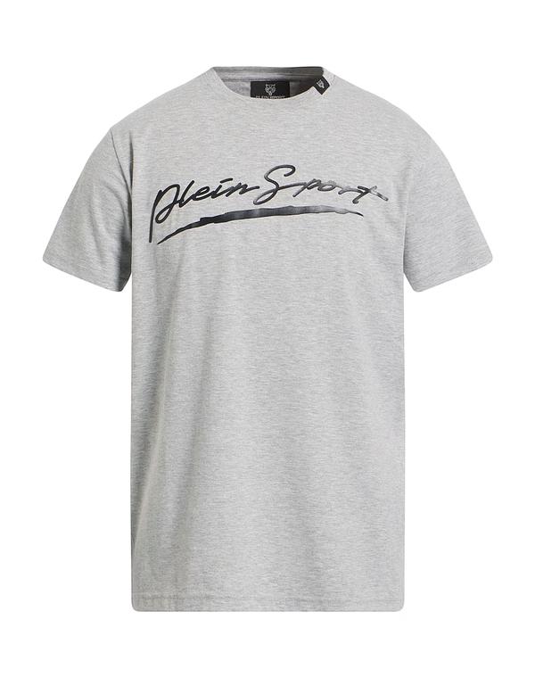 プレイン スポーツ メンズ トップス Tシャツ PLEIN SPORT Ｔシャツ Gray グレー